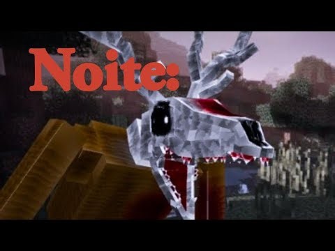 Sobrevivi ao THE REAL WENDIGO em uma ILHA DESERTA no Minecraft