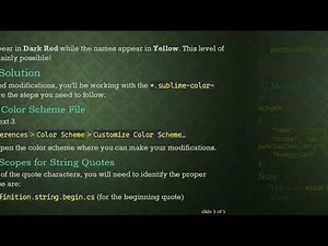 Enhance Your Sublime Text 3 Experience by Colouring Specific Characters in C#