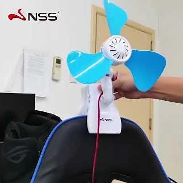 Portable 3 Blades Clip Electric Fan Strong Wind Electric Desk Fan 250MM NS NS-F605