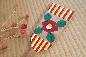 Hagoita, Hanetsuki, dekorative japanische Badmintonschläger aus Holz, japanischer dekorativer Badmintonschläger aus Holz, einzigartiges Stück, Hagoita - Etsy.de