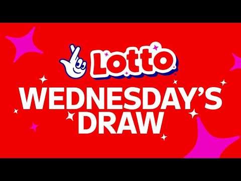 The National Lottery Lotto draw results from Wednesday 13 May 2026