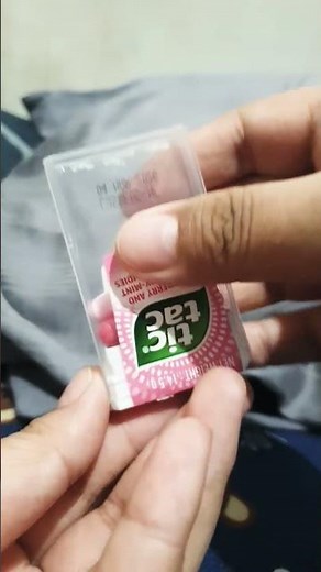 how to open a tic tac box