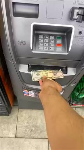 Just a quick cash withdrawal! 💸🧾 Always ready when you need it. #ATM #CashInHand #BankingEasy | Josephina Barbara-Anne