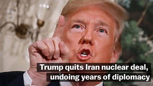 121K views · 373 reactions | Trump has been saying he wants to exit the Iran nuclear deal for a long time, a deal that has so far prevented Iran from developing nuclear weapons. And now that he has, decades of negotiations could unravel, with far-reaching consequences for the US foreign policy. | Vox | Facebook