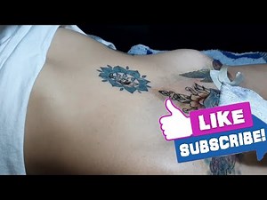 PRIVATE PART TATTOO PUT COLOR ON DESIGN