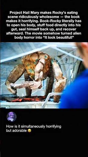 Project Hail Mary Made Rocky's Grossest Trait Adorable