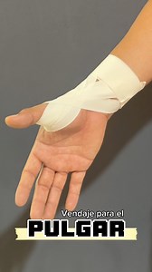 El vendaje funcional nos ayuda en la rehabilitación de lesiones como esguinces, en los que los ligamentos requieren de tiempo para recuperarse #pulgar #mano #fblifestyle | Kinetape Academy