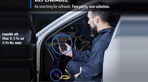 2-in-1 iPhone Ethernet Adapter - Lightning to OBD2, 3.3ft/1m Cable, ENET Rj45 Ethernet Connector Tools to OBD Interface Cable Coding F-Series