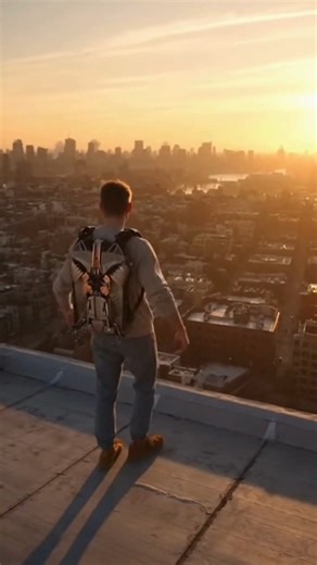 Check out the detail on this wearable flight apparatus! From the mechanics of the backpack to the smooth, powerful lift-off, this is what happens when dreams meet technology. Nothing beats this view. #MechanicalWings #TechArt #Engineering #SciFiLife #Innovation #VisualFX | Amanda DIY's