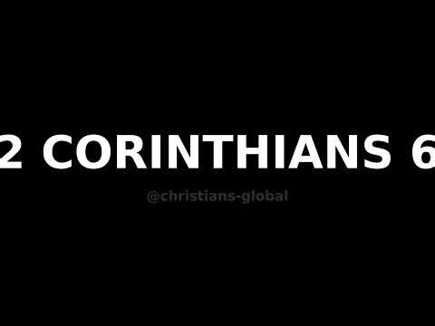 2 Corinthians Chapter 6 | Audio Bible | The Bible Experience