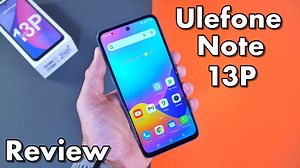 Watch Ulefone Note 13P Smartphone Review on Amazon Live