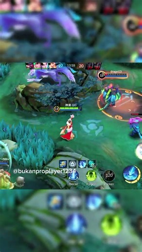 Aurora Lunar Skin - Lady Fox Gameplay #aurora #mobilelegends #bukanproplayer1234 #mlbb