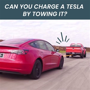 5.3M views · 16K reactions | Can We charge this Tesla by Towing it?! | Engineering Explained | Facebook