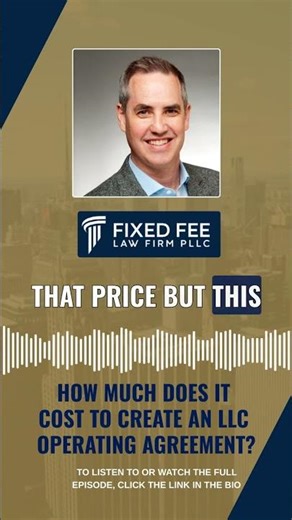 How Much Does It Cost To Create An LLC Operating Agreement?