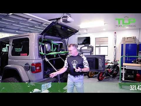 HOW TO REMOVE AND INSTALL YOUR JEEP WRANGLER HARDTOP IN SECONDS