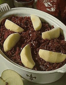 Chou rouge braisé pour 4 personnes - Recettes - Elle à Table