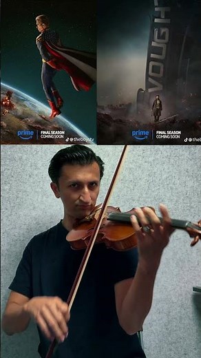 The Boys Homelander Theme on Violin 🔥