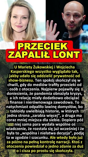 Marieta Żukowska i Wojciech Kasperski — gdy insiderskie plotki zabiły ciszę
