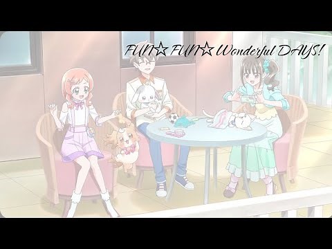 Wonderful PreCure (わんだふるぷりきゅあ!) ED (TV Size) -FUN☆FUN☆わんだふるDAYS!- (JP/ROM/ENG)