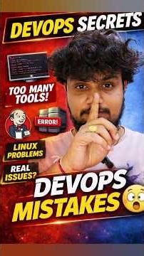 Day 74 - Stop Making These DevOps Mistakes | #devops #techshorts #podurutechtips #linux