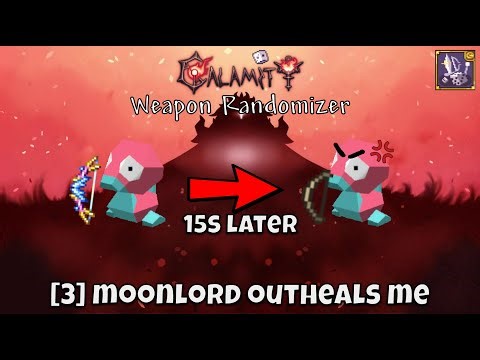[3] Moon Lord Outheals Me: Calamity Weapon Randomizer