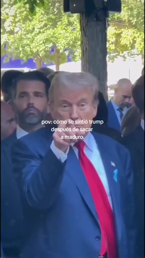 Cómo se sintió Trump después de Maduro