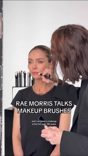 One of the most influential professional makeup artists on Earth, Rae Morris’ work has graced international catwalks, editorial campaigns and celebrity faces. Oh, and she's also the creator of the most coveted makeup brushes at MECCA (and possibly the world). Today, she's here to share the incredible details that go into #RaeMorris designs (did you know they're inspired by Japanese calligraphy brushes?) – and her absolute favourite makeup brush to use... 👀 #MECCAmoment