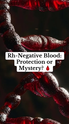 What you didn’t know about Rh-negative blood 🩸 and its unique qualities. #spiritualtiktok #rhnegative