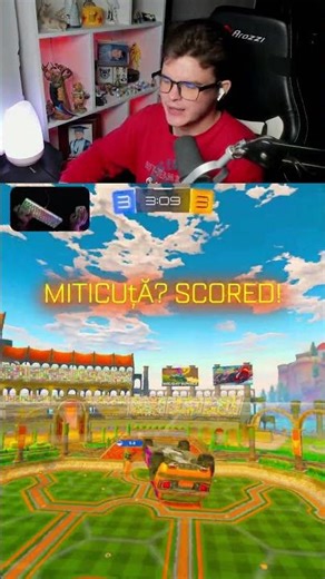 AM REVENIT cu golurile astea pe Rocket? #romania #rocketleague #shorts