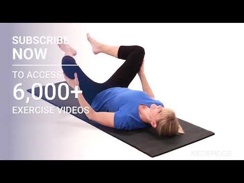 Supine Pelvic Floor Stretch | MedBridge