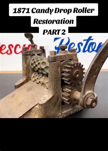 1871 Candy Drop Roller Restoration: Part 2
