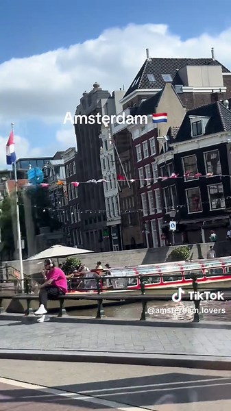 Tram Ride Views in Amsterdam