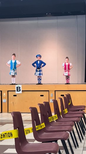 233 reactions · 15 comments | When all three of your dancers are up together 冀勺 We lost wee Soph near the end a bit but she got there  | Wallace Symington School of Highland Dance | Facebook