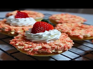 Strawberry Shortcake Donuts! (EASY RECIPE)