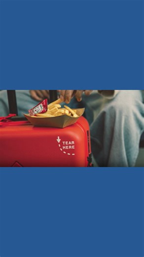 HEINZ unveils condiment-inspired luggage collection