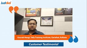 18 reactions | Mr Gourab Neogi owns the business Tally Training...
