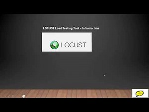Locust performance testing tool over view