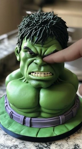 💚 Unstoppable Hulk Cake – The Ultimate Power Smash
