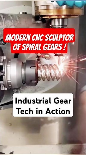 CNC Wizardry: Ultra-Precision Spiral Grinding Unveiled ✨