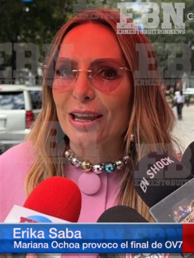 ¡MARIANA OCHOA PROVOCÓ EL FINAL DE OV7! 🧐😨 Erika Saba dice que es MANIPULADORA e inestable #ebninforma #ernestobuitron #ernestobuitronnews #erikasaba #marianaochoa