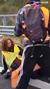 Italian Climate Activists Learn the Hard Way #ClimateChange #protesters #climateactivists #fbreelsvideo #reelsfb2024 | The Daily Caller