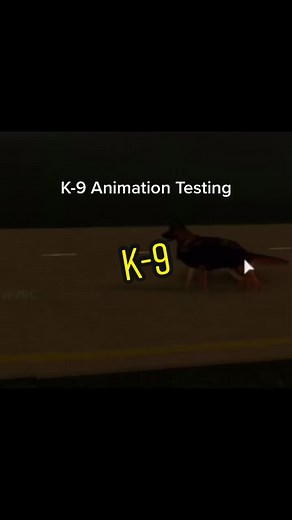 K9 Unit Animation in Roblox on Xbox