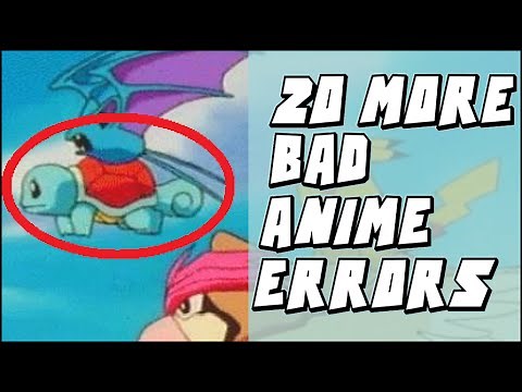 20 MORE of the WORST Errors/Mistakes in the Pokemon Anime