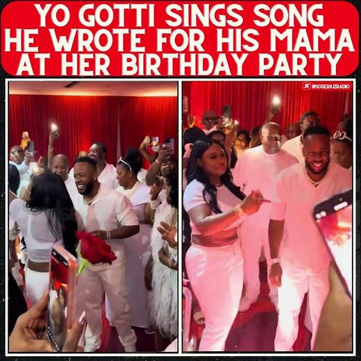 YO GOTTI PERFORMS ORIGINAL SONG HE WROTE FOR HIS MAMA BIRTHDAY AT HER BIRTHDAY!!!
