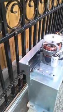 Installing aleko 14' sliding gate part 3