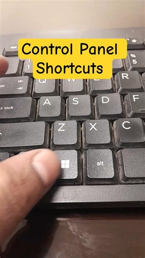 Control Panel Shortcuts Keyboard #computer