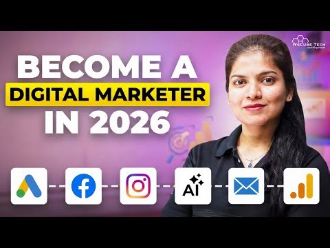Digital Marketing Roadmap 2026 | How to Become a Digital Marketer in AI-Era