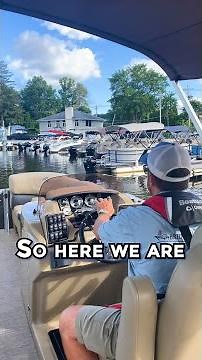 What Is It Like Docking a Boat in a Bridge Marina Slip?: Bridge Marina Boating Tip #shorts