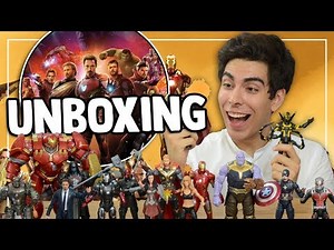 UNBOXING: Todos los Juguetes de MARVEL: 10º Aniversario | Caja de Peliculas