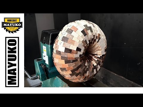 SEGMENTED TORUS, woodturning